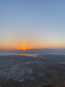 Sunset over Israel